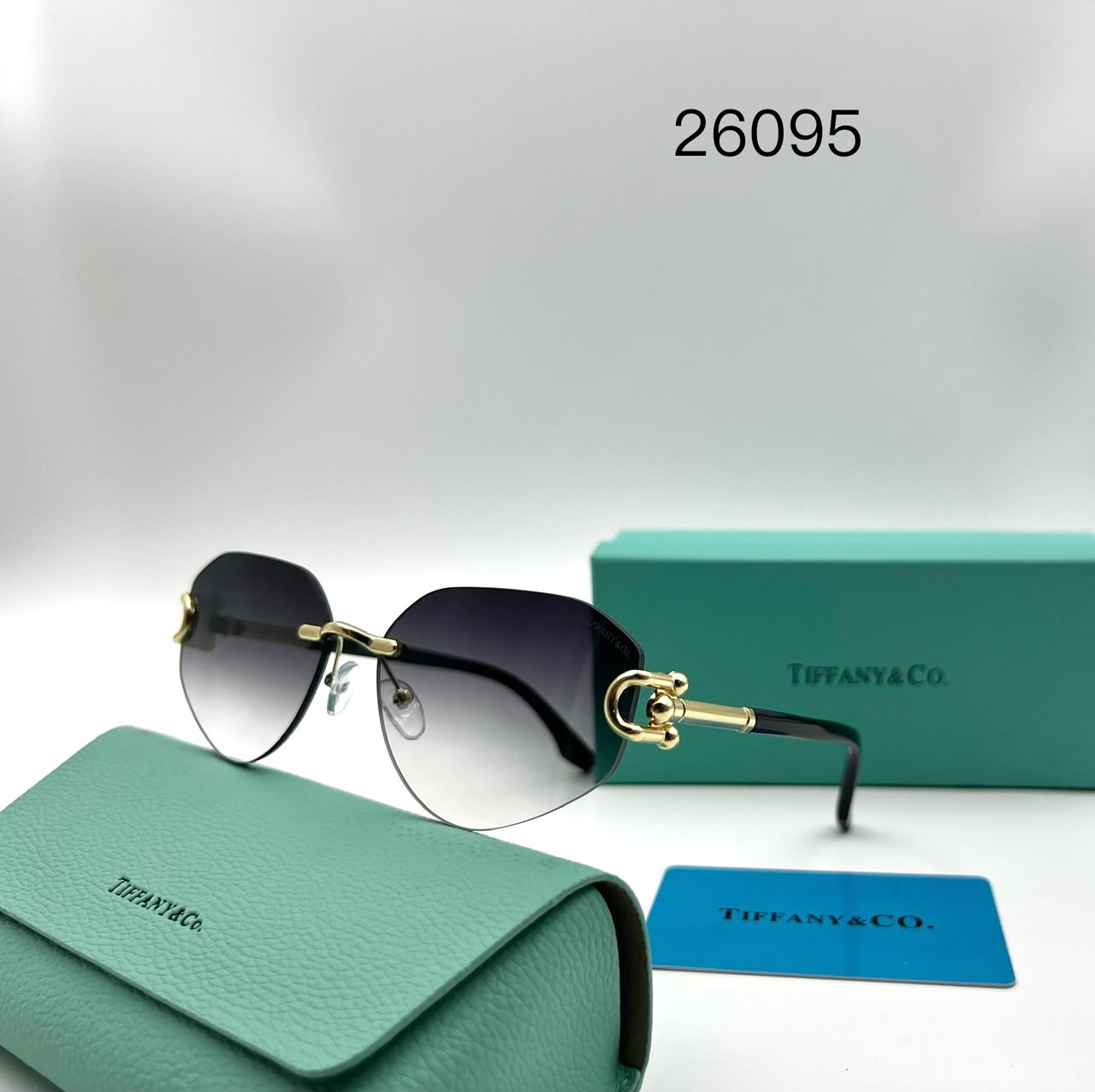 Tiffany & Co. Rimless Gradient Sunglasses (Replica)