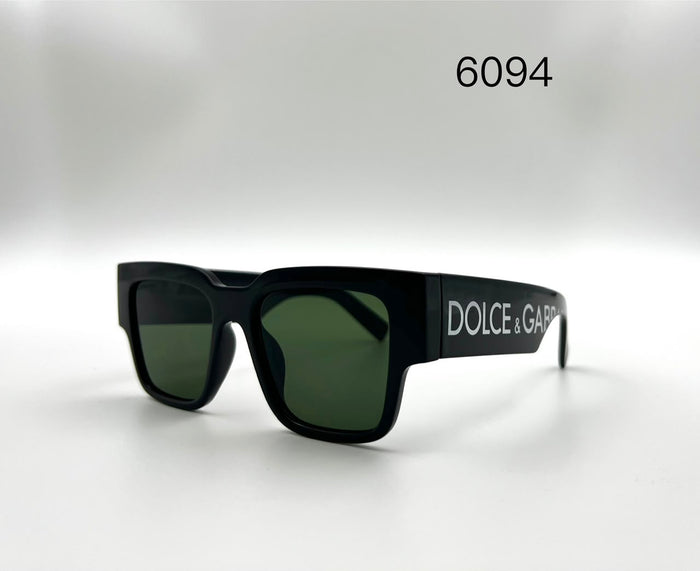 Dolce & Gabbana 6094 Chunky Rectangular Sunglasses (Replica)