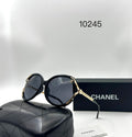 Chanel 10245 Round Gold-Wire Sunglasses (Replica)