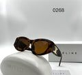 Celine 0268 Tortoise Oval Sunglasses (Replica)