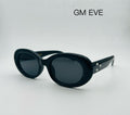 Gentle Monster EVE Black Oval Sunglasses (Replica)