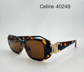 Celine 40249 Tortoise Square Sunglasses (Replica)