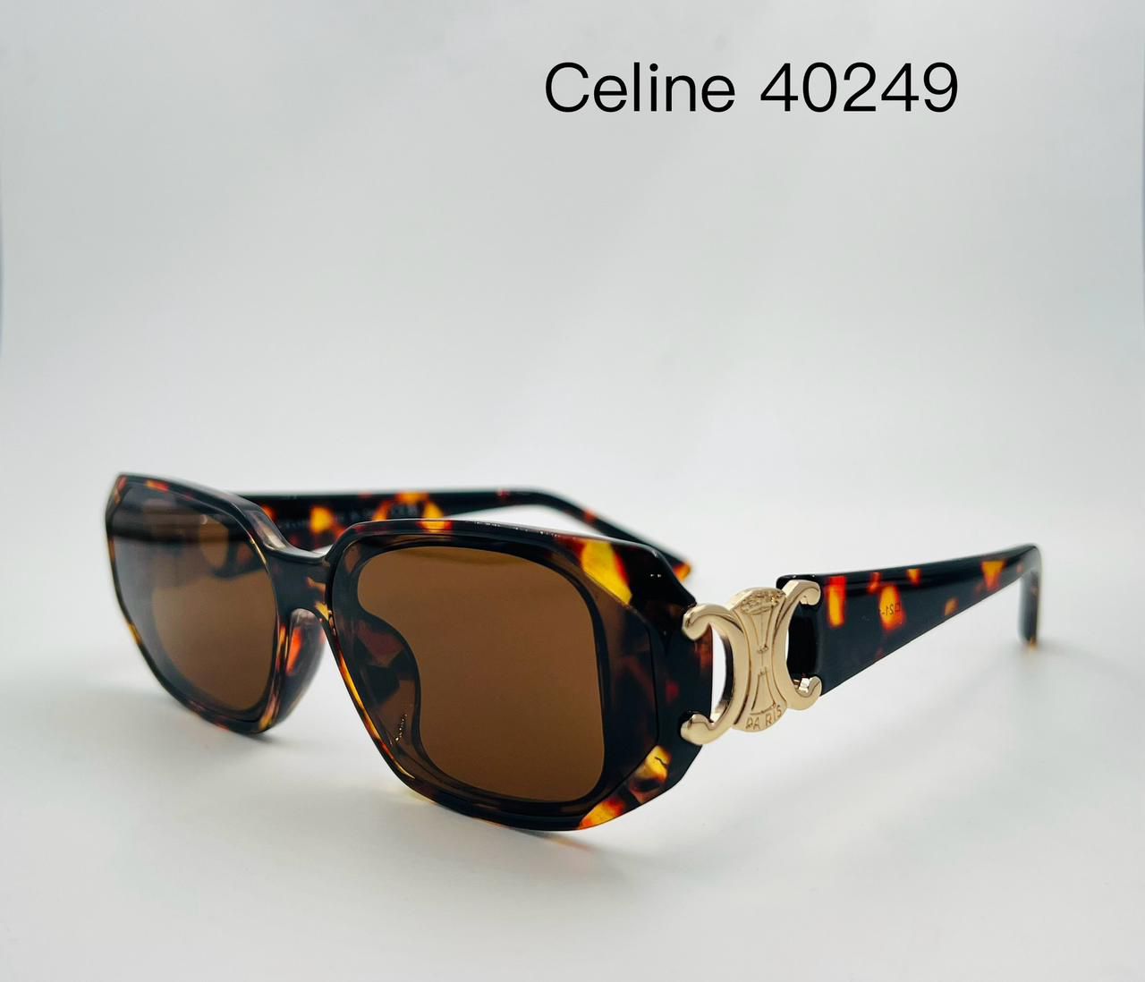 Celine 40249 Tortoise Square Sunglasses (Replica)