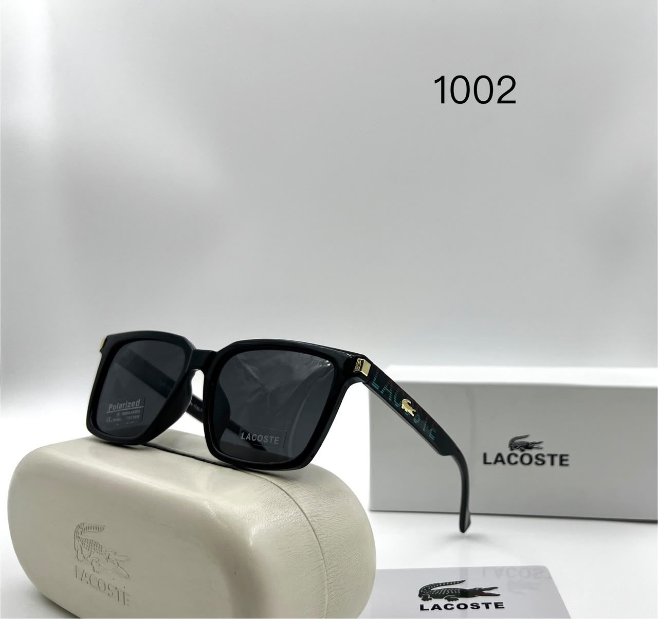 Lacoste Classic Rectangular Polarized Sunglasses (Replica)