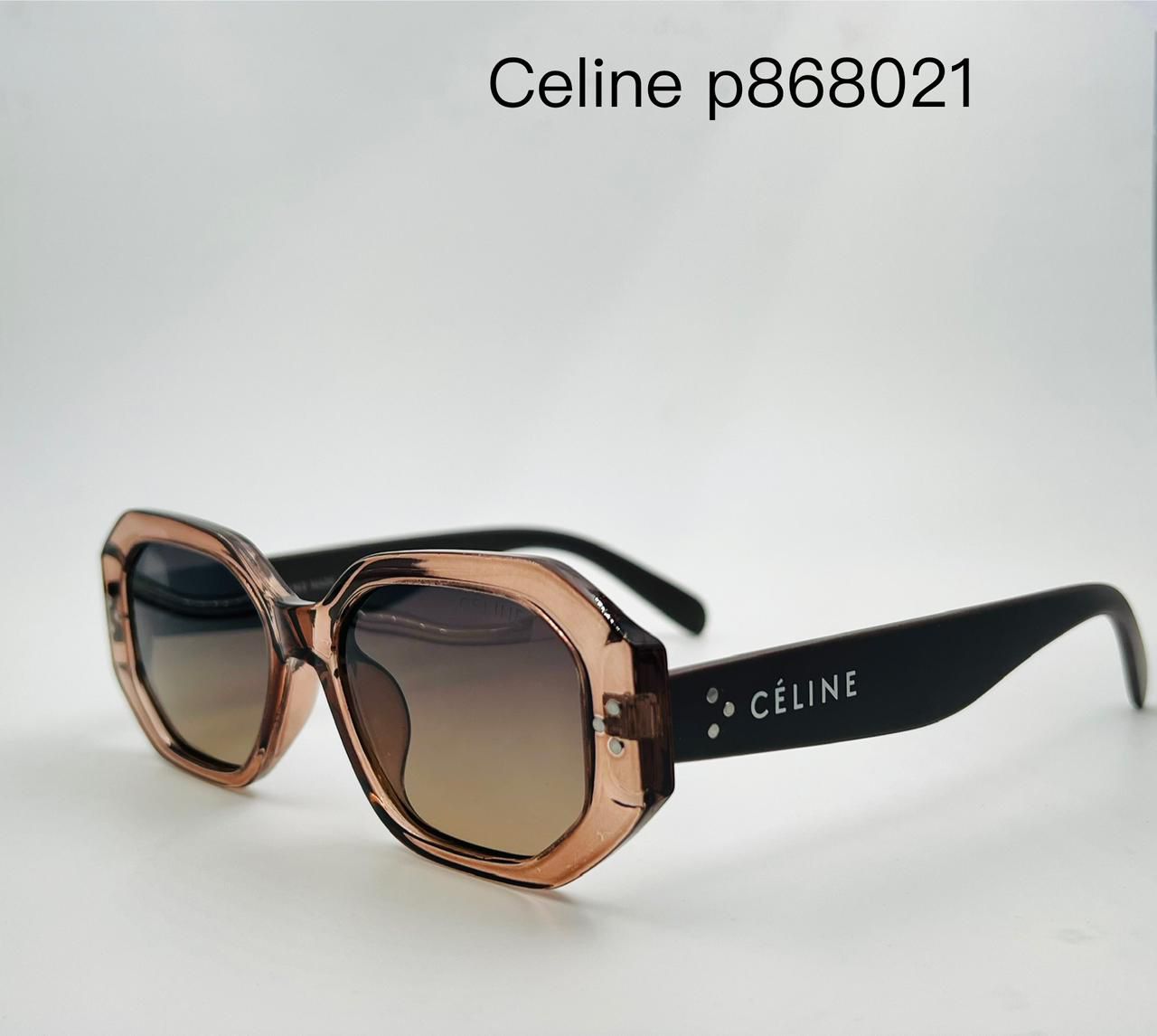 Celine p868021 Two-Tone Angular Sunglasses (Replica)