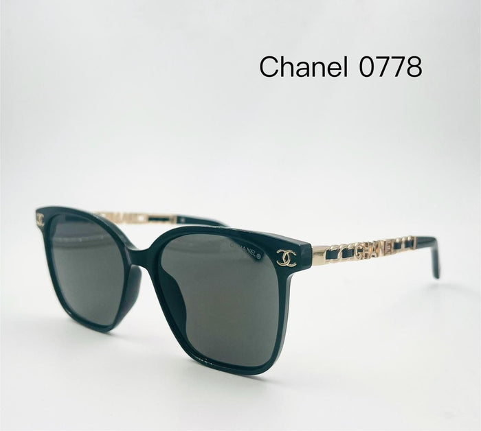 Chanel 0778 Chain-Link Square Sunglasses (Replica)